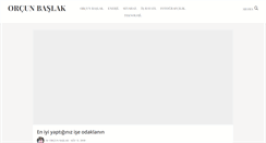 Desktop Screenshot of orcun.baslak.com